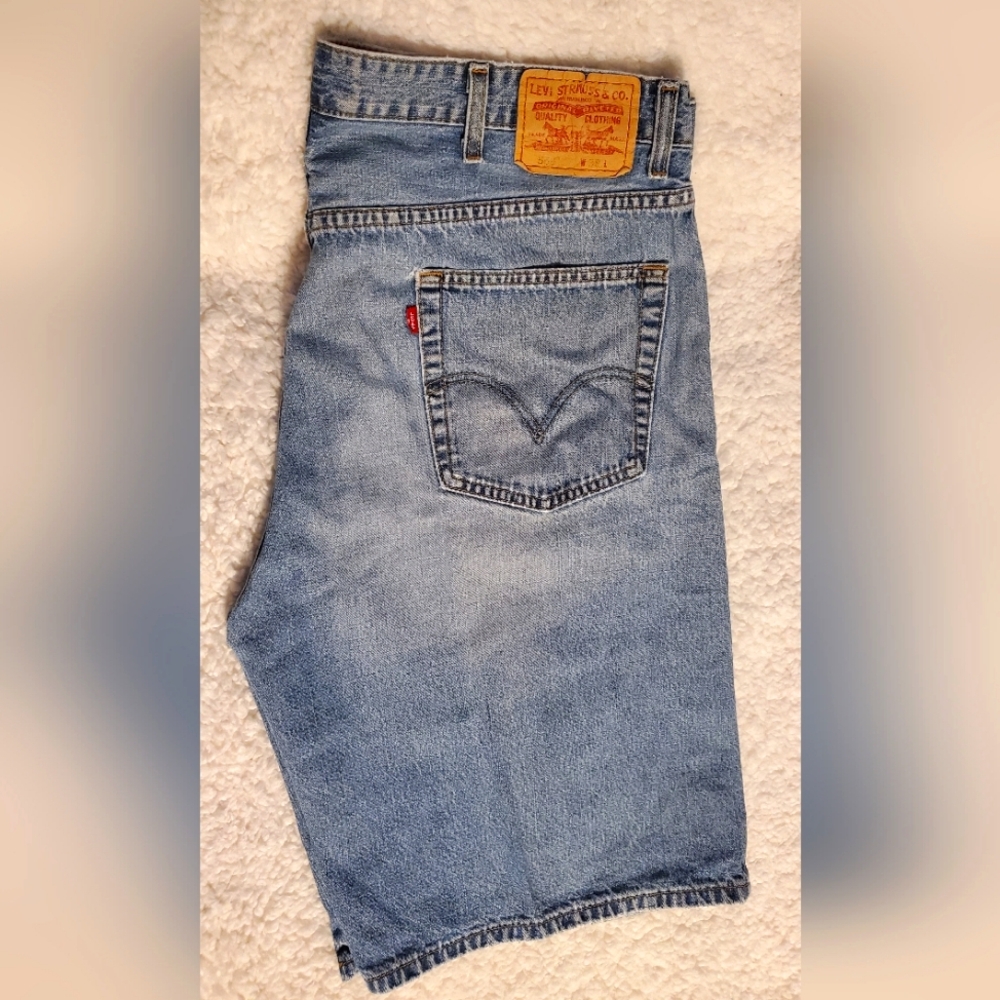 Male jeans shorts